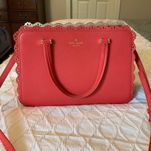 Salmon Kate Spade Crossbody Bag